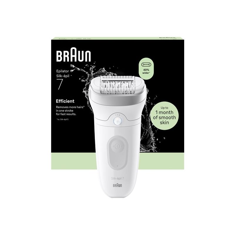 Braun Silk·épil 7  7-000, Stříbrná - 1