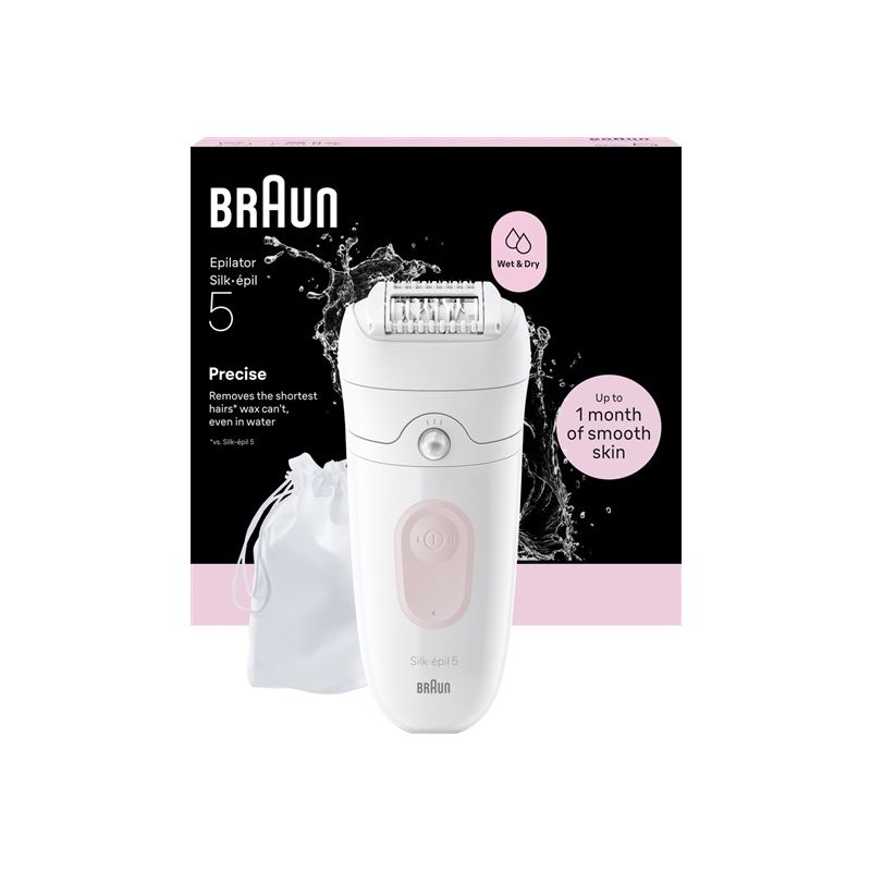 Braun Silk·épil 5 5-011, Světle Růžová - 1
