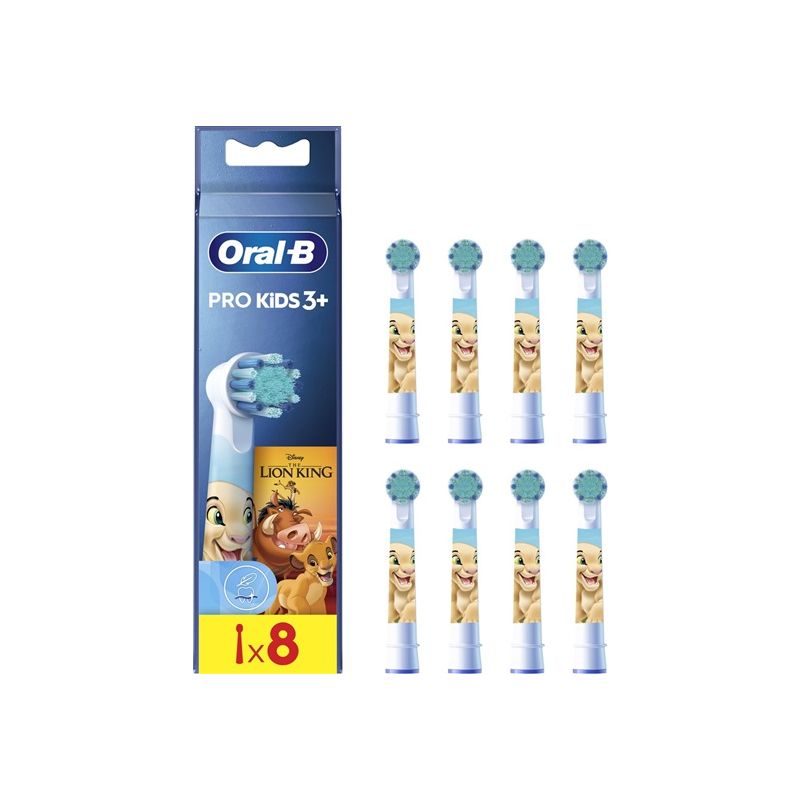Oral-B kartáčkové hlavice Lion King 8ks - 1