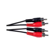 Hadex N002 2xCINCH-2xCINCH 3m kabel - 1