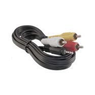 Hadex N012A 3xCINCH-Jack 3,5mm 4Pin 3m kabel - 1
