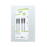 Hama 00205258 2x cinch-2x cinch - kabel 3m - 2