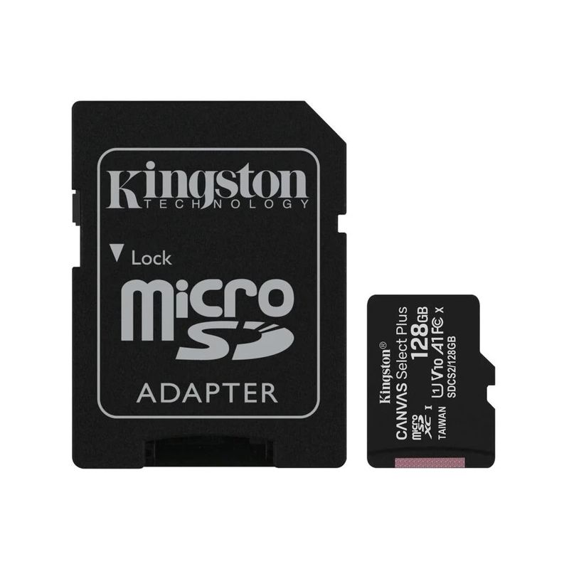Kingston MicroSDXC 128GB CL10 SDCS2/128GB - 1