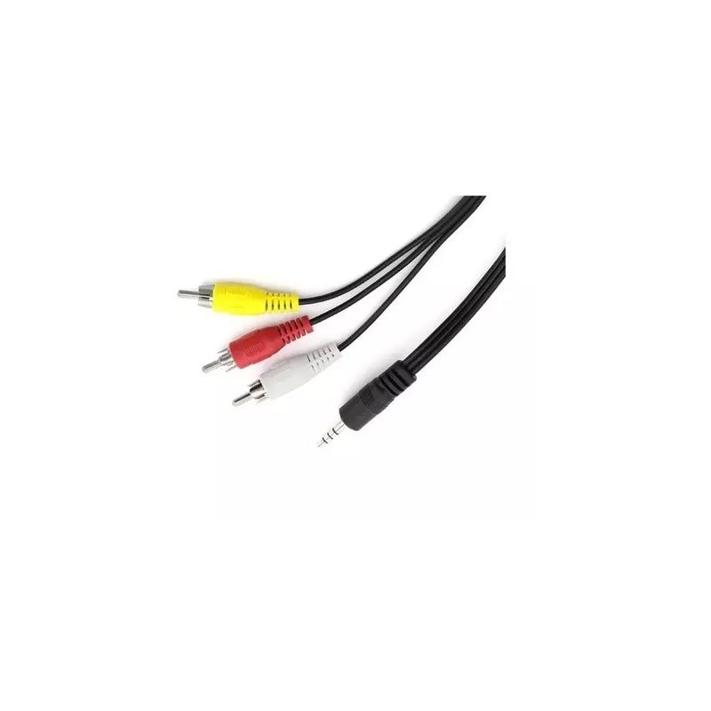 AQ CV26015 3,5mm AV jack - 3RCA 1,5m kabel AV - 1