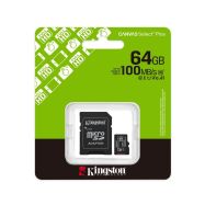Kingston MicroSDXC 64GB CL10 SDCS3/64GB - 1
