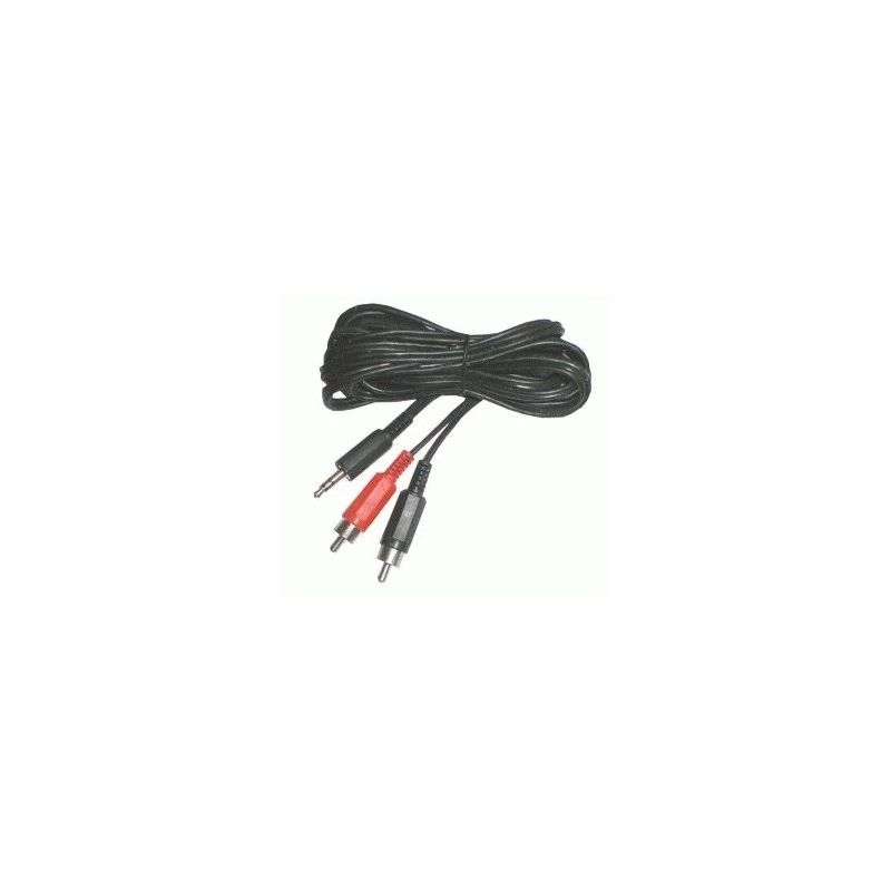 2xCINCH/Jack 3,5mm 5m stereo kabel - 1