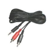 2xCINCH/Jack 3,5mm 1,5m stereo kabel - 1