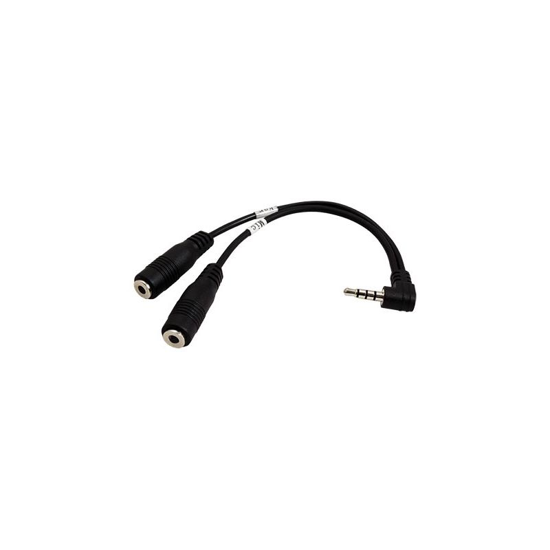 Roline 11.09.4441A redukce Jack 3,5 mm 4pin/2x Jack 3,5mm - 1