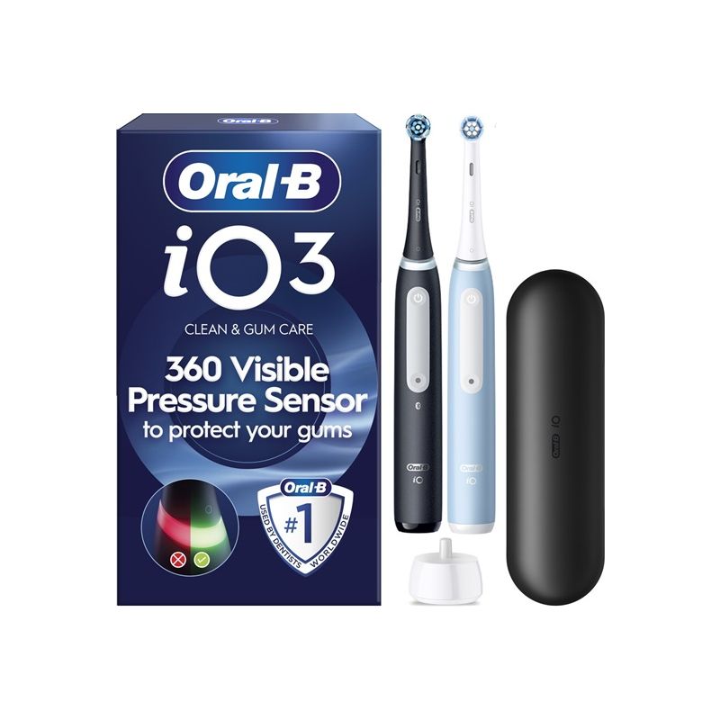 Oral-B Series iO 3 Duo Black\Ice Blue - 1