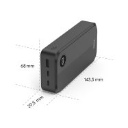 Hama 00201755 20000mAh powerban.2xUSB-C+USB-A - 5