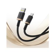 Baseus Dura USB-A/USB-C 2m 60W černo/zlatý - 6