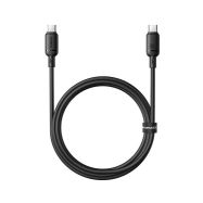 Baseus Silky USB-C/USB-C 1m 100W černý rychlonabíjecí kabel - 1