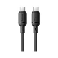 Baseus Silky USB-C/USB-C 1m 100W černý rychlonabíjecí kabel - 2