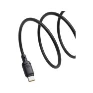 Baseus Silky USB-C/USB-C 1m 100W černý rychlonabíjecí kabel - 3