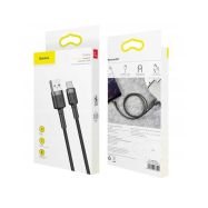 Baseus Cafule USB-A/USB-C 1m 3A šedo-černý - 5