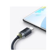 Baseus Cristal Shine USB-A/USB-C 1,2m 100W černý - 5