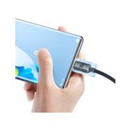 Baseus Cristal Shine USB-A/USB-C 1,2m 100W černý - 6
