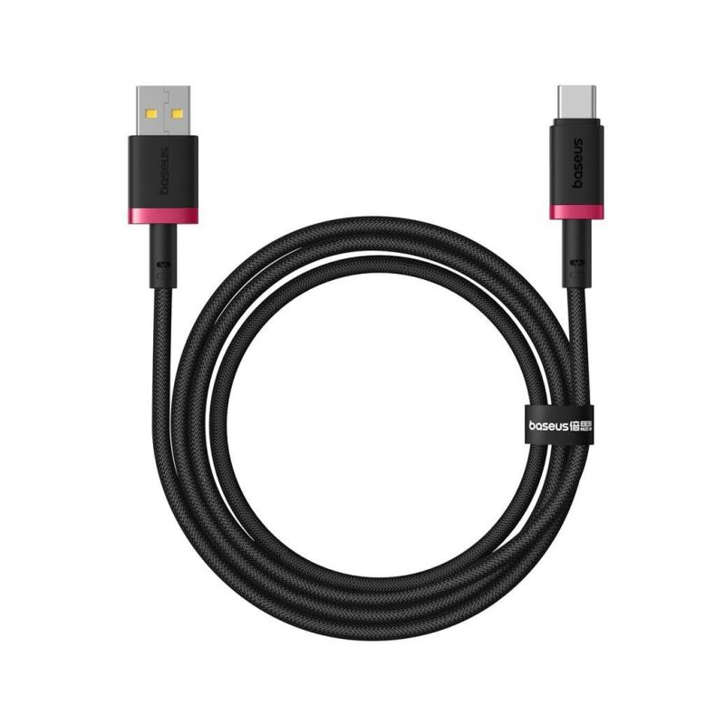 Baseus Dura USB-A/USB-C 1m 60W černo/červený - 1