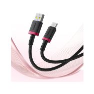 Baseus Dura USB-A/USB-C 1m 60W černo/červený - 6