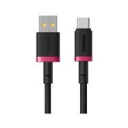 Baseus Dura USB-A/USB-C 1m 60W černo/červený - 10