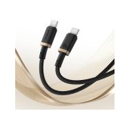 Baseus Dura USB-C/USB-C 2m 100W černo/zlatý rychlonabíjecí kabel - 6