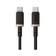 Baseus Dura USB-C/USB-C 2m 100W černo/zlatý rychlonabíjecí kabel - 13
