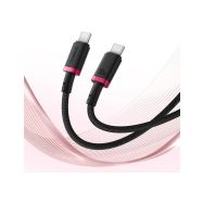 Baseus Dura USB-C/USB-C 2m 100W černo/červený rychlonabíjecí kabel - 7