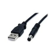 Kabel USB-A/napájecí konektor 5.5x2.1mm 1.5m - 1