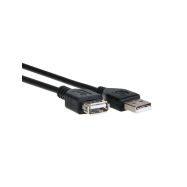 AQ KCV018 - 1,8m kabel prod.USB2.0AF-USB2.0AM - 1