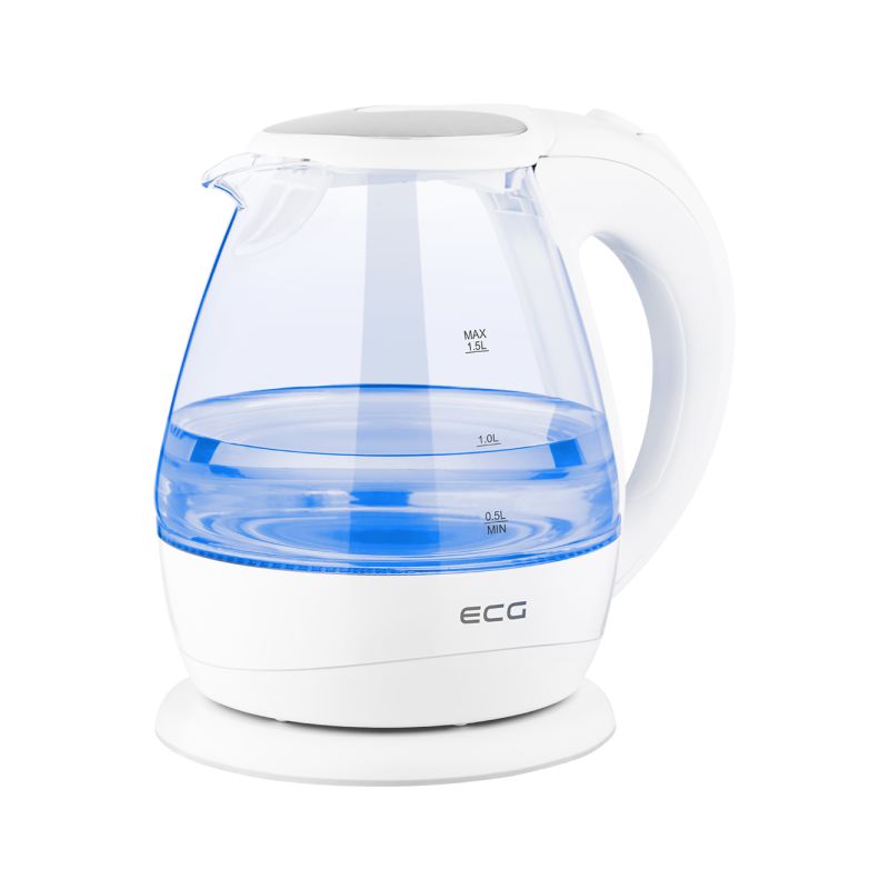 ECG RK 1520 Glass - varná konvice 1,5L - 1