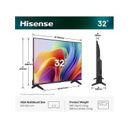 Hisense 32A4S - QLED Full HD televizor 32" - 5