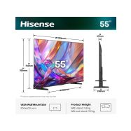 Hisense 55E7S - QLED UHD televizor 55" - 5
