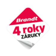 Brandt BFC2066AW - chladnička mrazák dole - 4
