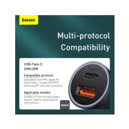 Baseus TZCCJD-0G 40W USB-A USB-C kabel USB-C - nabíječka do auta - 4