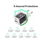 Baseus P1011160A213-00 Palm 30W 1xUSB,1xUSB-C - rychlonabíječka - 6