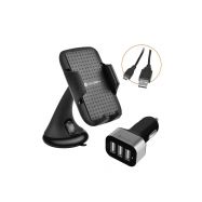 GoGEN 3v1 (GOGGSMCARKIT01) auto set držák,kabel,autonabíječka - 1