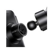 Baseus CGZX000001 - držák do auta s bezdrátovým nabíjením do ventilační mřížky černý - 6