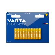Varta LR03 Longlife AAA MN2400 1,5V - alkalické baterie 10ks blistr - 1