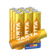 Varta LR03 Longlife AAA MN2400 1,5V - alkalické baterie 10ks blistr - 3