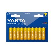 Varta LR6 Longlife AA MN2400 1,5V - alkalické baterie 10ks blistr - 1