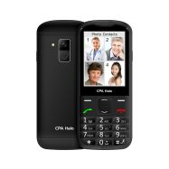 CPA Halo 28 senior černý mobilní telefon s nabíjecím stojánkem - 2