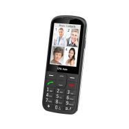 CPA Halo 28 senior černý mobilní telefon s nabíjecím stojánkem - 4
