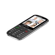 CPA Halo 28 senior černý mobilní telefon s nabíjecím stojánkem - 5
