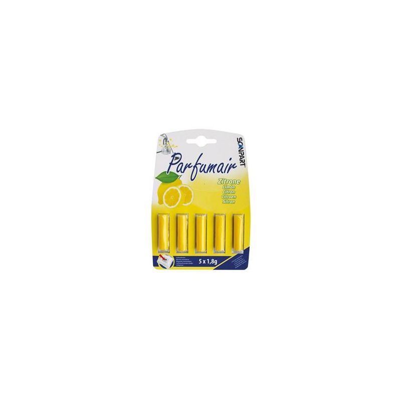Scanpart Vůně do vysavače citron 5ks - 1