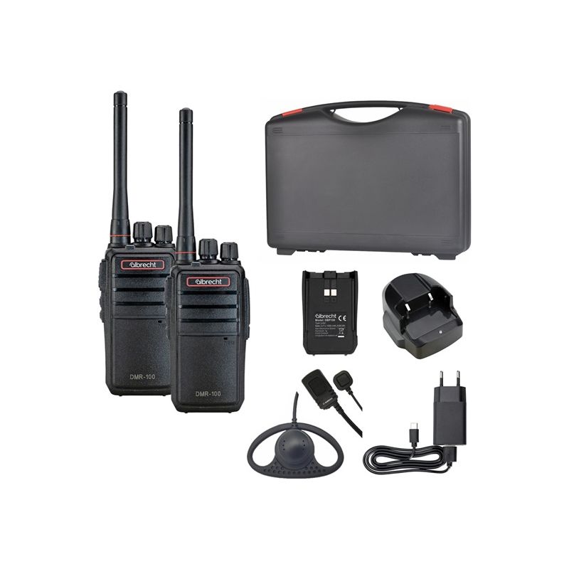 Albrecht DMR-100 digital radio + PMR446 - 1