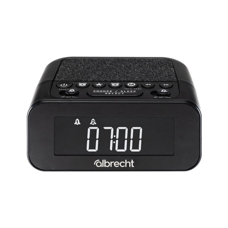 Albrecht DR 451 DAB+ alarm clock, black - 1