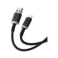 Baseus Dura USB-A/Lightning 1m 2,4A černo zlatý kabel - 4
