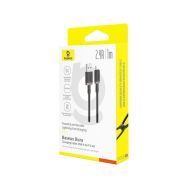 Baseus Dura USB-A/Lightning 1m 2,4A černo zlatý kabel - 11
