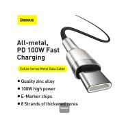 Baseus Cafule USB-C/USB-C 2m 100W černý kabel - 6