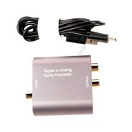Převodník digitálního Audia 1x Toslink / SPDIF 2x RCA (cinch) konektor (COM C97167 - 3